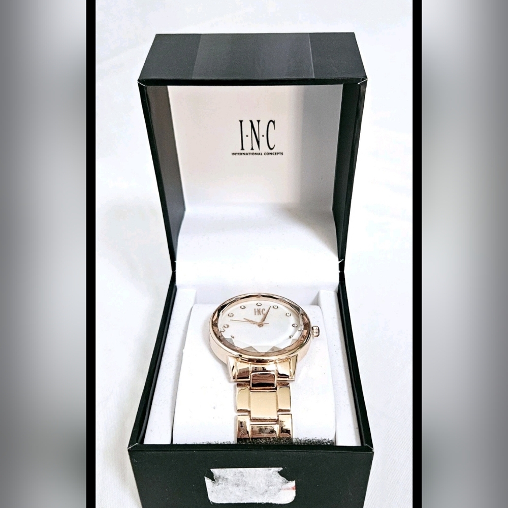 INC Gold-Tone Watch